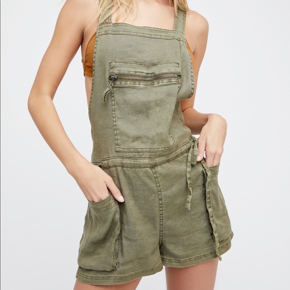Free People Pants - Free People Utility Shortall